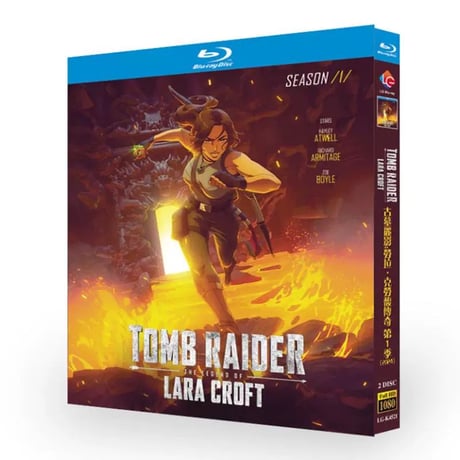 アニメ「トゥームレイダー: レジェンド・オブ・ララ・クロフト」 DVD ブルーレイ BOX 日本語吹替正規品