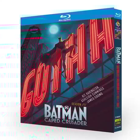 アニメ「バットマン：ケープ・クルセイダー」 DVD ブルーレイ Blu-ray 海外盤　日本語吹替えあり