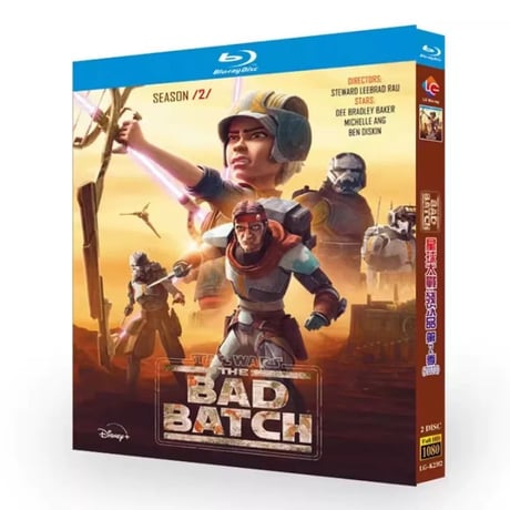 アニメ「スター・ウォーズ：バッド・バッチ シーズン2」 DVD ブルーレイ Blu-ray 高画質 正規品