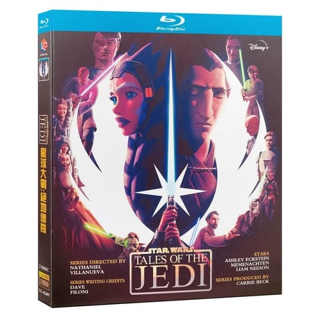 日本語吹替版アニメ「スターウォーズ：テイルズ・オブ・ジェダイ」 DVD ブルーレイ Blu-ray 高画質 全話収録