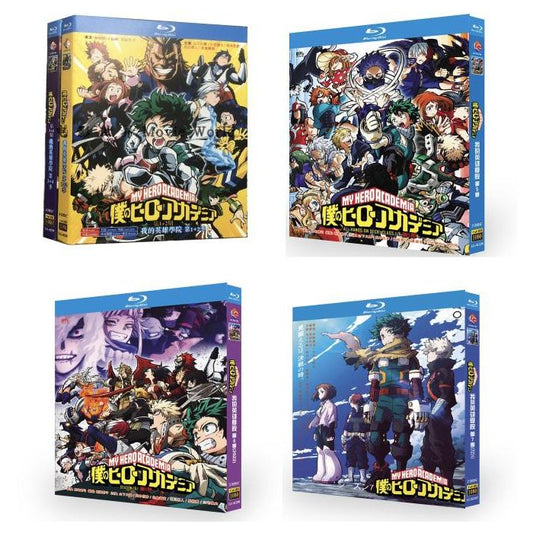 僕のヒーローアカデミア 第1+2+3+4+5+6+7期 全159話+OVA+劇場版 全巻 ブルーレイ Blu-ray BOX 完全豪華版